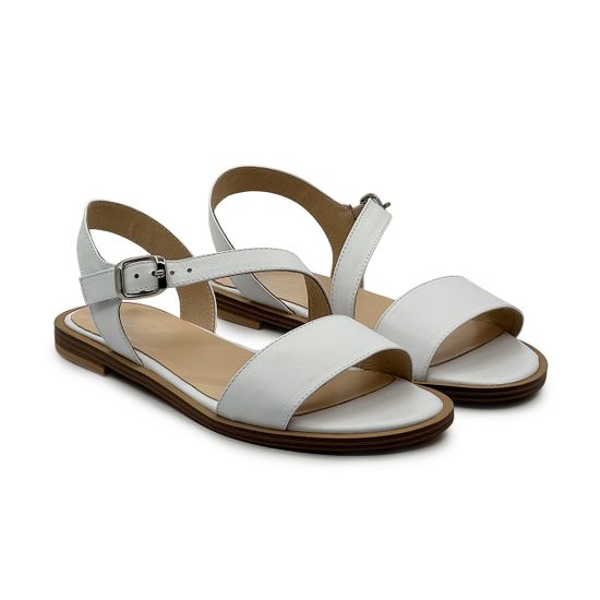 Босоножки CV COVER белые кожаные - фото 7, 1035-3 COV BIANCO