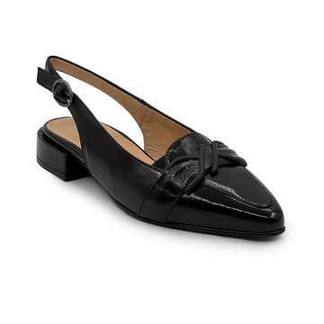 Туфли женские летние KELTON черные наплак - фото 2, AL4414 KEL