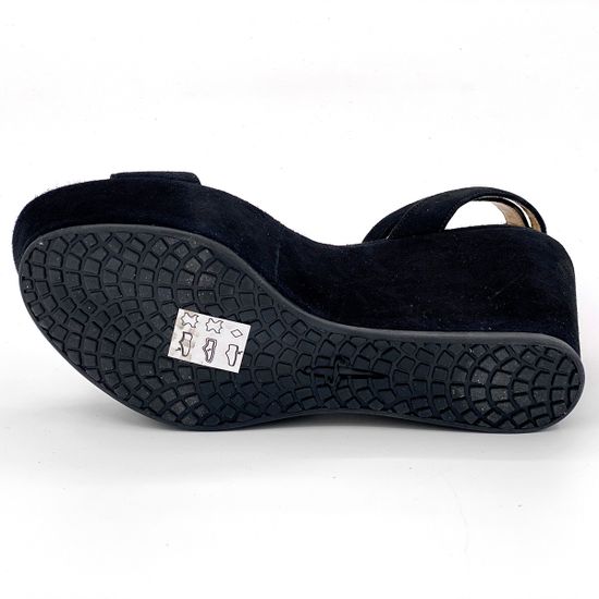 Босоножки Cesare Paciotti замшевые черные - фото 4, LLZD10W PA