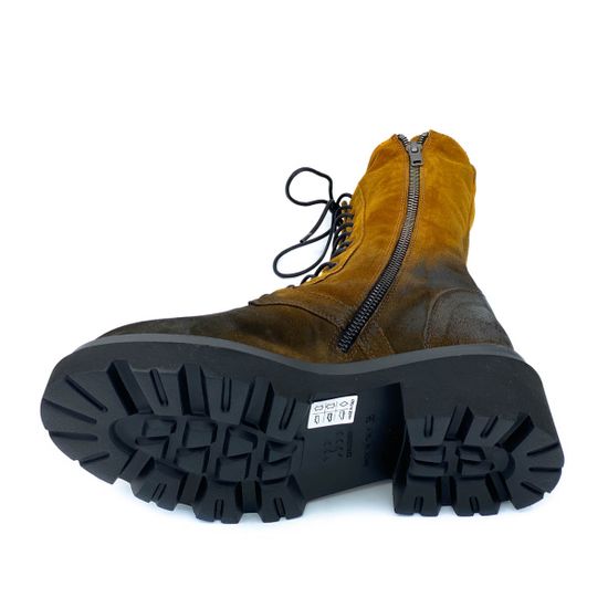 Ботинки Fru.it коричневые замшевые Байка - фото 4, 7682L FR