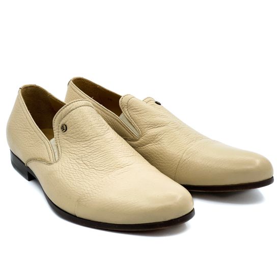 Туфли Giampieronicola бежевые кожаные - фото 7, 