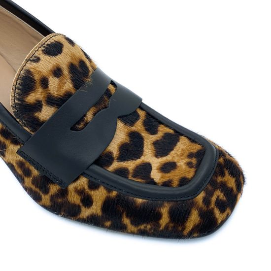 Туфли Mimmu леопардовые пони - фото 6, 