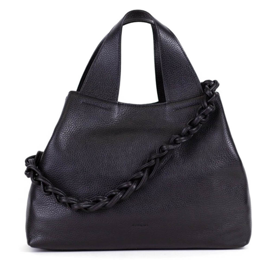 Сумка Ripani черная кожаная - фото 1, 