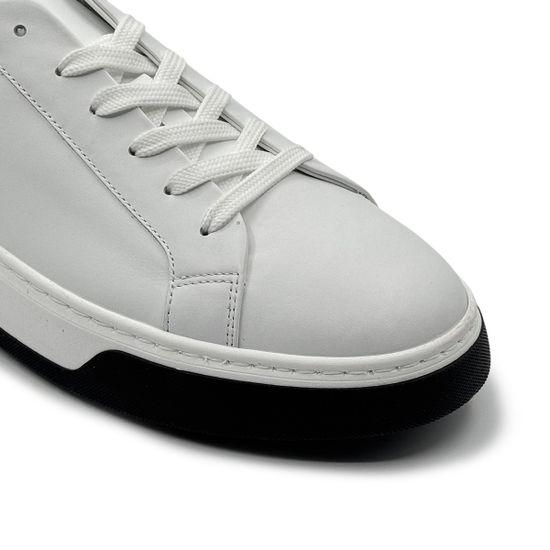 Кеды Barcly белые кожаные - фото 6, 67900 BAR BIANCO