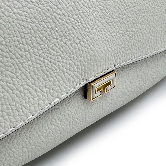 Сумка Loristella белая кожаная - фото 5, 2947 LS BIANCO