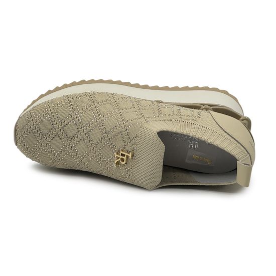 Кроссовки Ilasio Renzoni бежевые текстиль/кожа - фото 5, M612 IR BEIGE