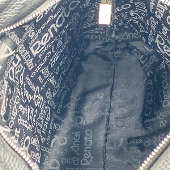 Сумка Renato Angi черная кожаная - фото 6, 