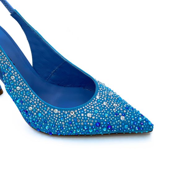 Туфли Tiffi синие замшевые - фото 6, J905/90 TI SKY