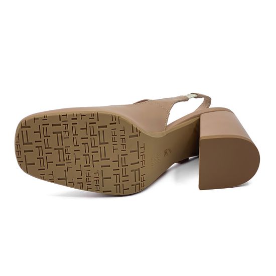 Туфли летние Tiffi кожаные бежевые NUDE - фото 4, T07/70A TI NUDE