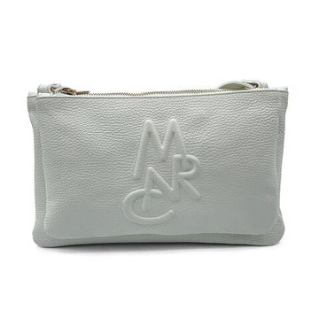 Сумка-Клатч сдвоенный Marina Creazioni белая кожаная - фото 1, B6518 MC BIANCO