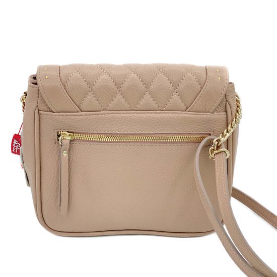 Клатч Marina Creazioni пастельно-розовый кожаный - фото 3, 