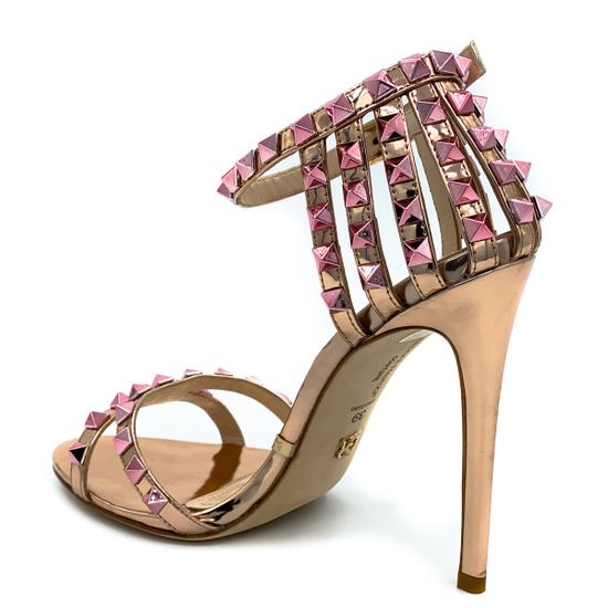 Босоножки Gianni Renzi золотые - фото 3, 1175 GR