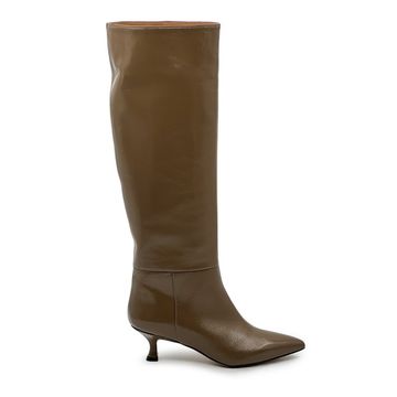 Сапоги Tiffi бежевые кожаные демисезонные - фото 1, N829/50T TI BEIGE