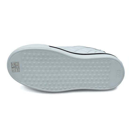 Кеды Tuffoni кожаные стеганые белые - фото 4, 3623011LL TUF