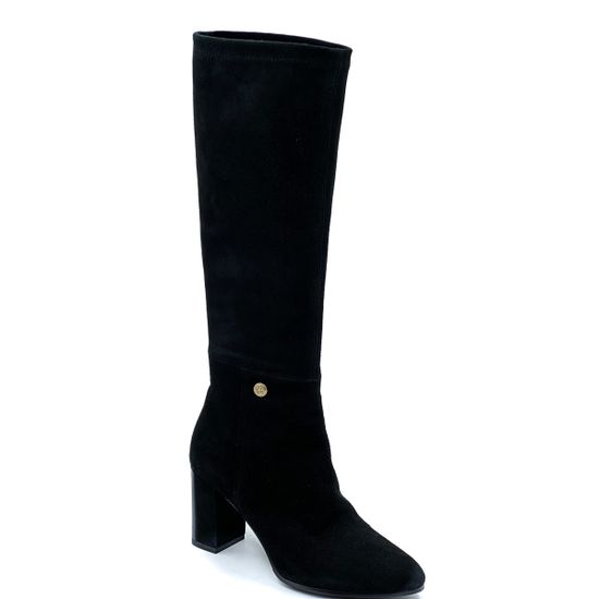 Сапоги Giada Gabrielli на меху замшевые черные - фото 2, 1333 GABR NERO