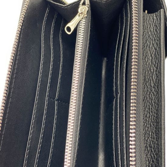 Клатч Renato Angi черный кожаный - фото 6, 