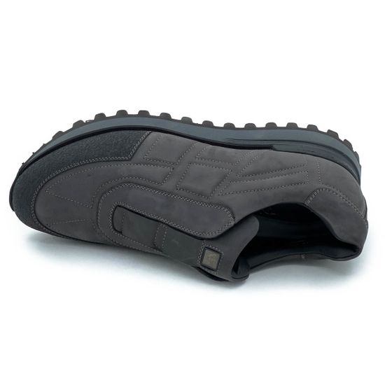 Кроссовки Giampieronicola черные нубук демисезонные - фото 5, 