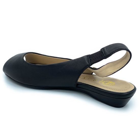 Босоножки Cover черные кожаные - фото 3, 