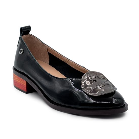 Туфли TUFFONI черные лакированные кожаные - фото 2, 2426002PL TUF LAK