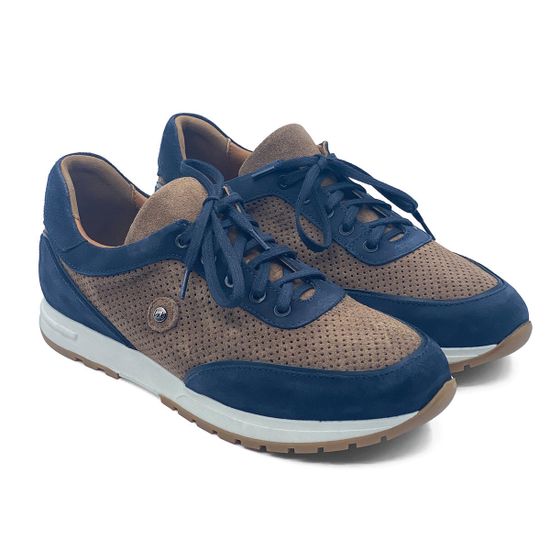 Кроссовки LAB MILANO синие замшевые - фото 7, 605-6 LAB BLU