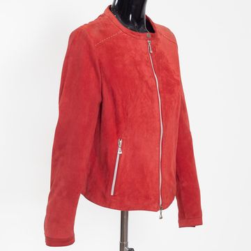 Куртка Galotti замша красная - фото 2, 131628 GA