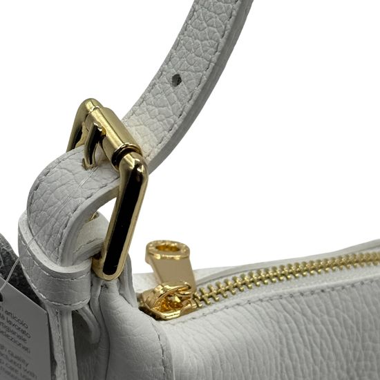 Сумка Di Gregorio белая кожаная - фото 5, 1982 DG BIANCO