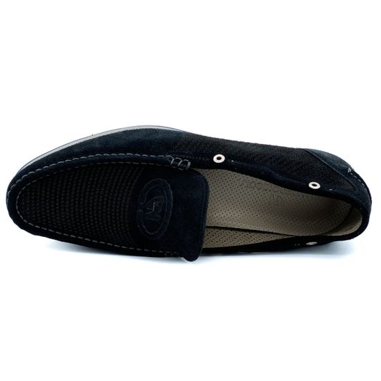 Мокасины Giampieronicola черные замшевые - фото 5, 