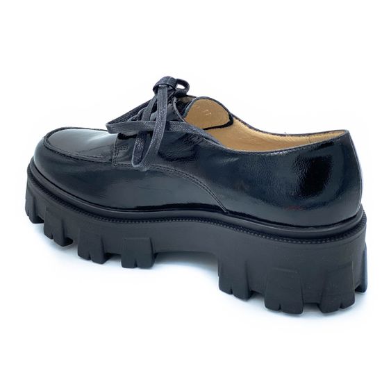 Полуботинки Cover черные наплак - фото 3, 25801 COV