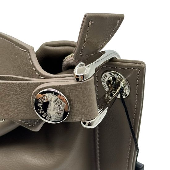 Сумка Renato Angi бежевая кожаная - фото 4, 3302281 RA TAUPE