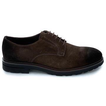 Ботинки Giampieronicola коричневые замшевые демисезонные - фото 1, 41351B GPN MORO