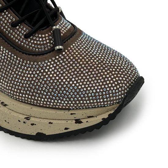 Кроссовки NILA&amp;NILA коричневые замшевые на меху - фото 6, NO6467M NIL MORO