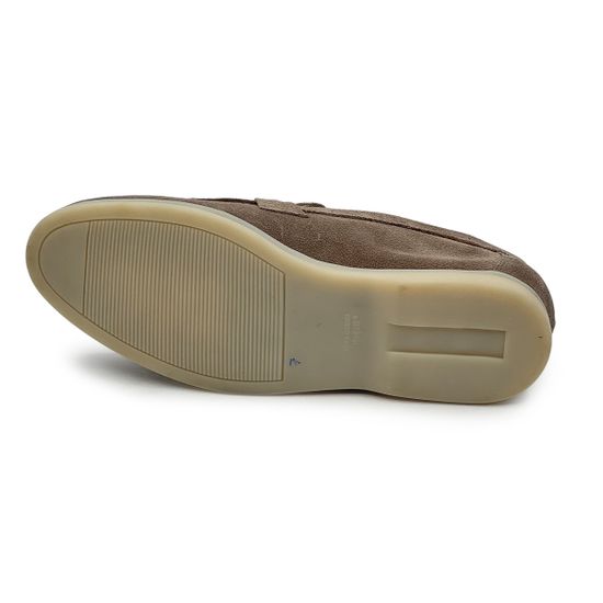 Лоферы CV COVER серо-бежевые замшевые - фото 4, 15005-6 COV BEIGE