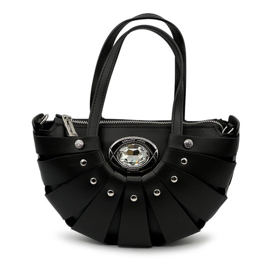 Сумка Renato Angi черная кожаная - фото 1, 3255206 RA NERO