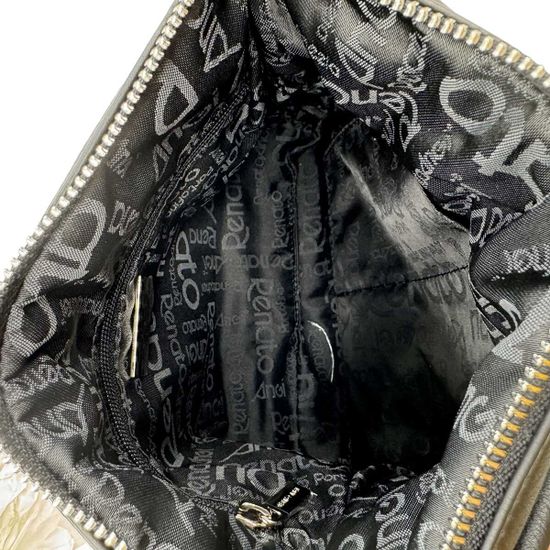 Сумка кросс-боди Renato Angi черная кожаная - фото 5,