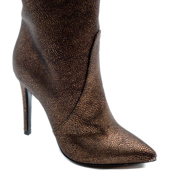 Сапоги Left Right бронзовые кожаные демисезонные - фото 6, IX288 LR