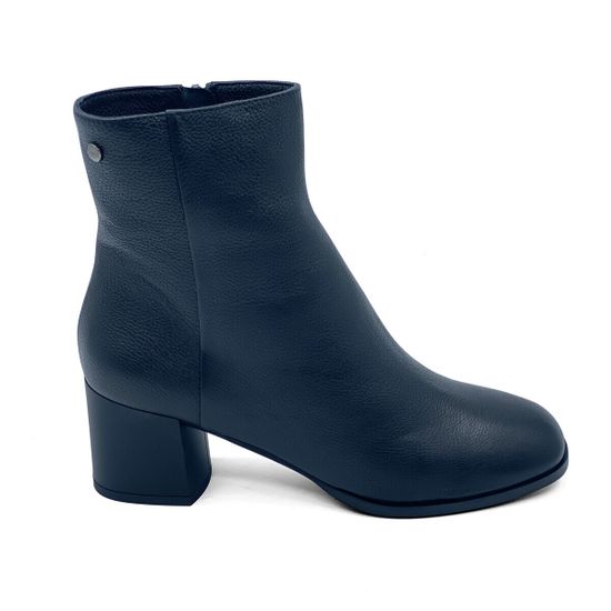 Ботильоны CVCover черные кожаные на меху - фото 1, 4491142-2 COV