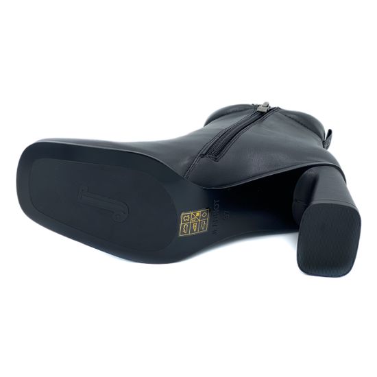 Ботильоны Jeannot черные кожаные демисезонные - фото 4, HJ573R JN NERO