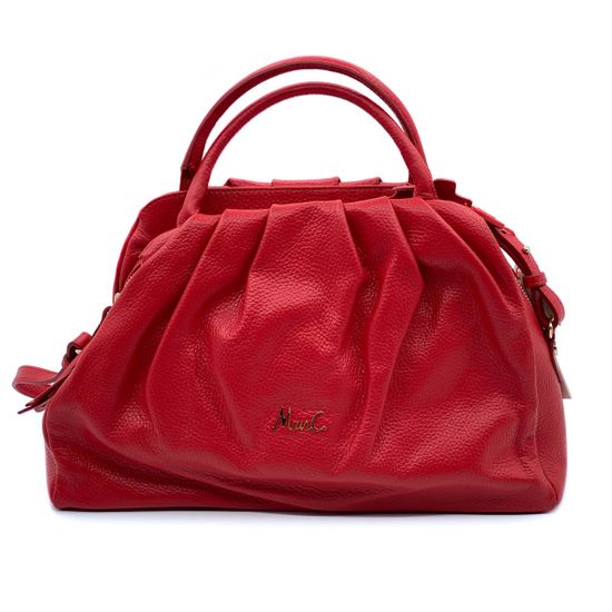 Сумка Marina Creazioni красная кожаная - фото 1, B5482 MC ROSSO