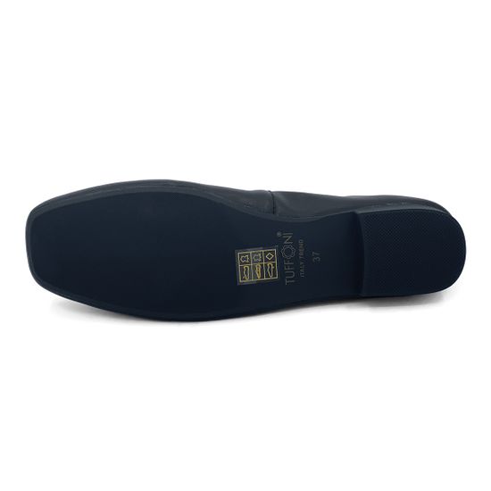 Балетки TUFFONI черные кожаные - фото 4, 2424007LL TUF NERO