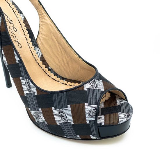 Босоножки Gerardino di Maggio мультиколор  кожаные - фото 5, 1306 GDM