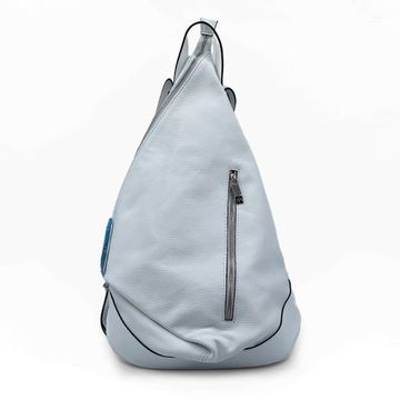 Сумка-рюкзак Renato Angi белая кожаная - фото 1, 3151001 RA BIANCO