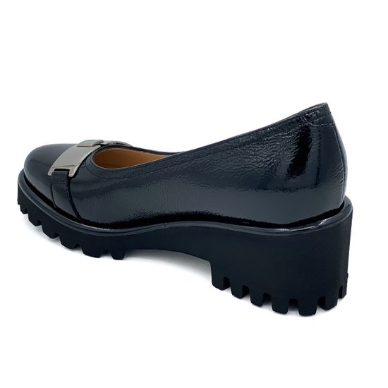 Туфли Kelton черные наплак - фото 3, AG2224 KEL