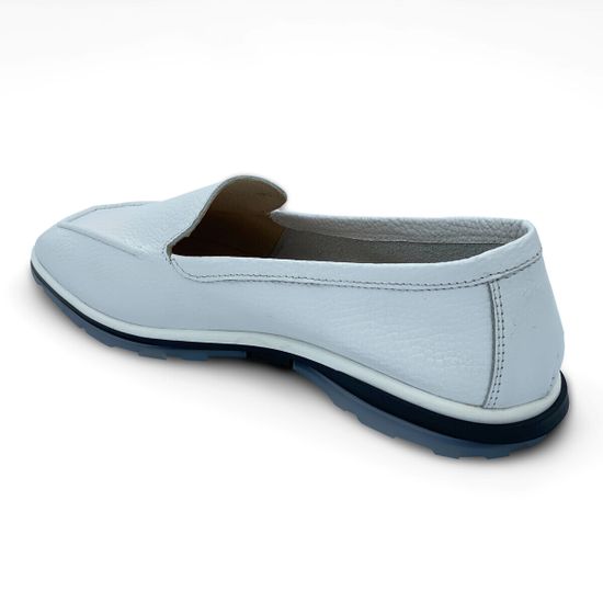 Мокасины CV COVER белые кожаные - фото 3, 938-39 COV