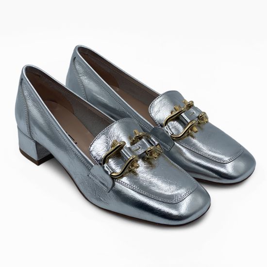 Туфли Tiffi кожаные серебряного цвета - фото 7, TF30/30 TI ARGENTO