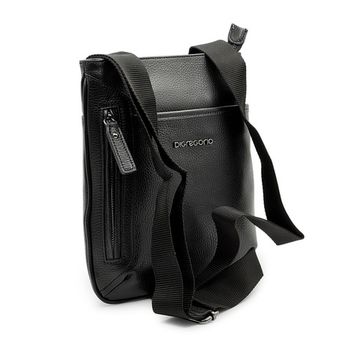 Сумка Di Gregorio мужская черная кожаная - фото 2, 600 DG 2026