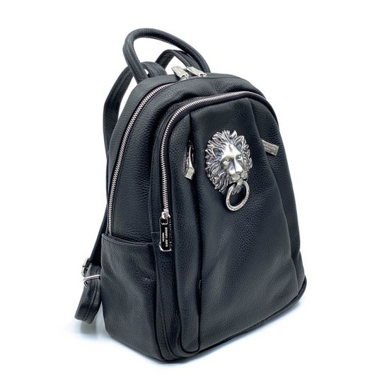 Рюкзак Renato Angi черный кожаный - фото 2, 