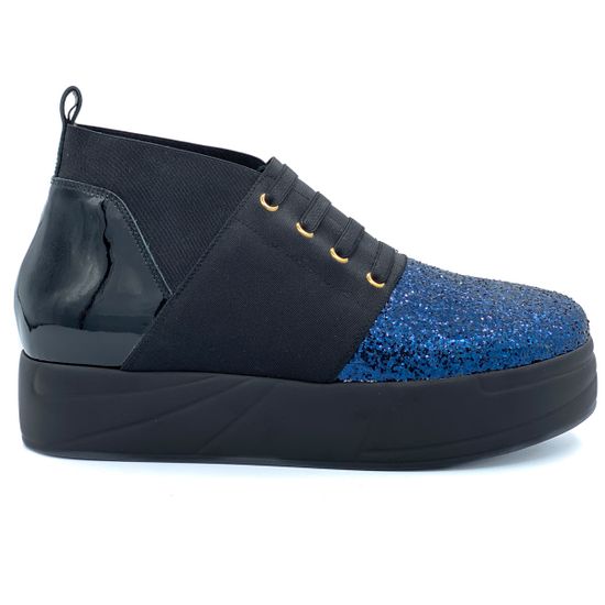 Ботинки Jeannot черно-синие - фото 1, 