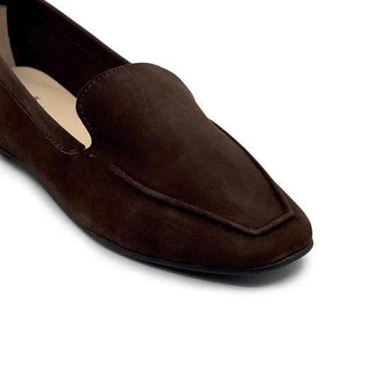 Мокасины CV Cover коричневые замшевые - фото 6, 738-210 COV