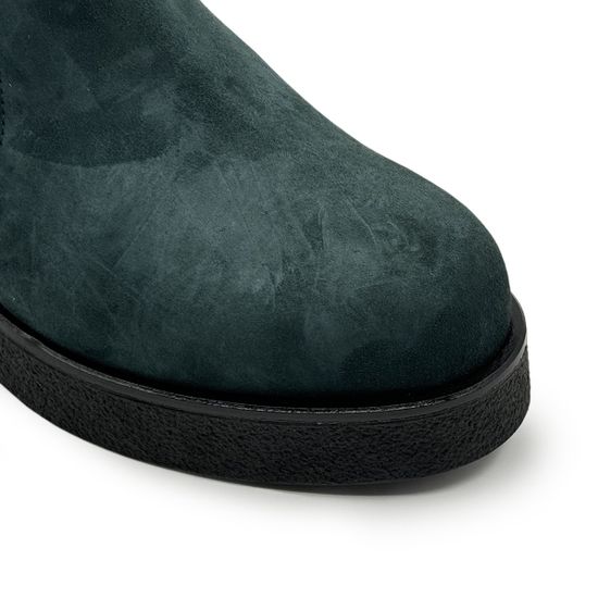 Ботинки CVCOVER зеленые замшевые на меху - фото 6, 111107-2 COV VERDE