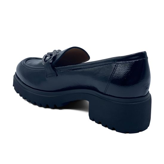 Лоферы Donna Soft черные наплак демисезонные - фото 3, DS1881 DS NERO